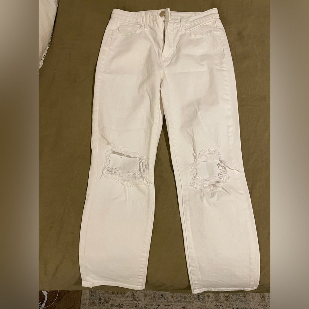 NWOT white L’agence jeans